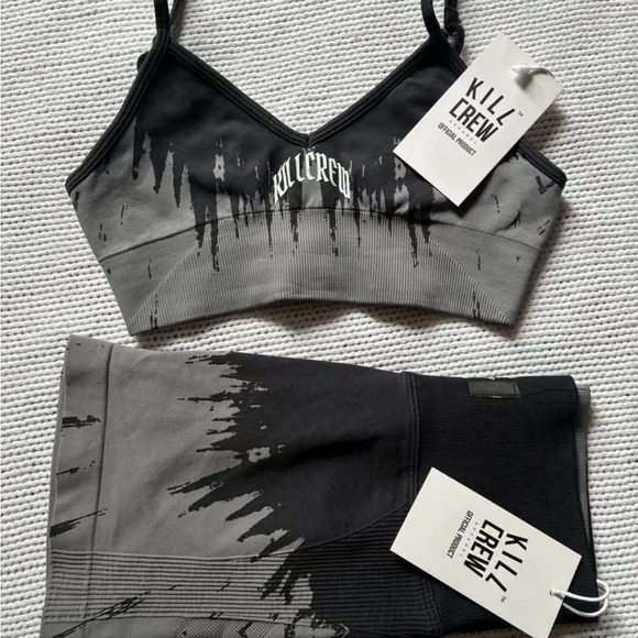 Kill Crew Monochrome Athletic Set - Picture 1 of 2